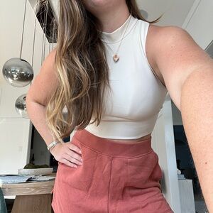 Pale pink/cream Workout bra/top